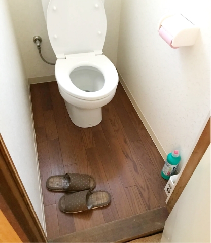 和式トイレをリノベーション
